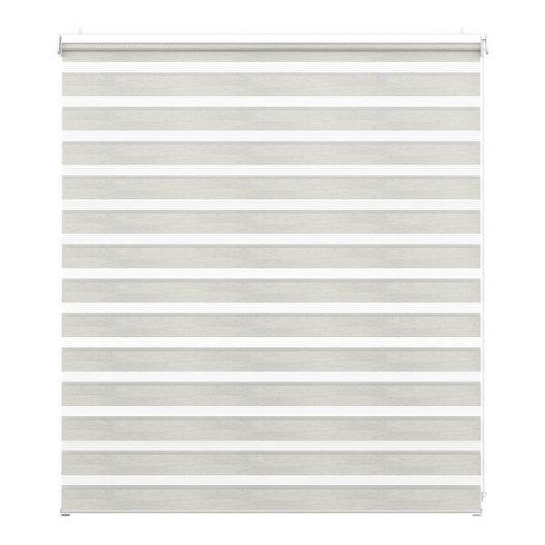 Doppelrollo PUNE 140 x 160 cm weiss