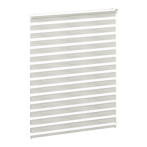 Doppelrollo PUNE 140 x 180 cm weiss