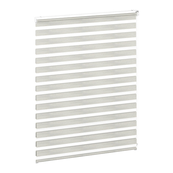 Doppelrollo PUNE 140 x 180 cm weiss
