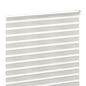 Doppelrollo PUNE 140 x 180 cm weiss