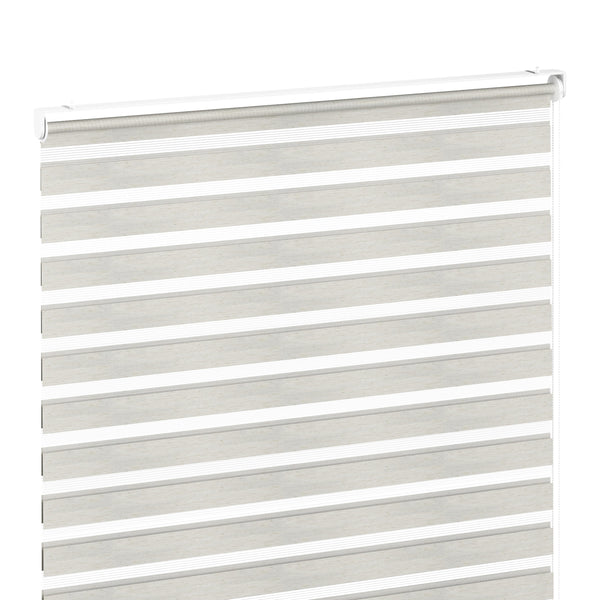 Doppelrollo PUNE 140 x 180 cm weiss
