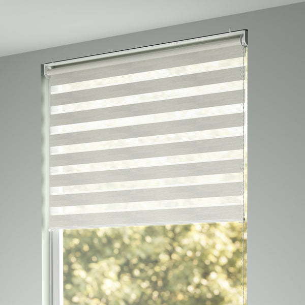 Doppelrollo PUNE 140 x 180 cm weiss