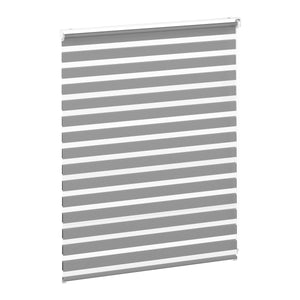 Doppelrollo TOKYO 140 x 180 cm grau
