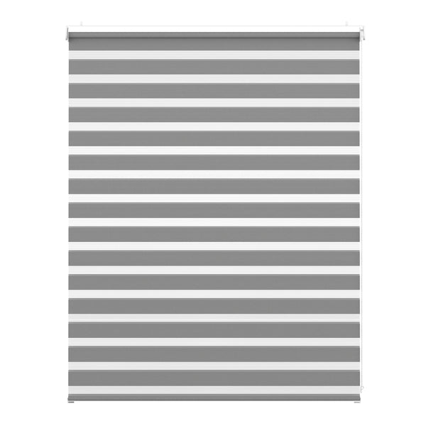 Doppelrollo TOKYO 140 x 180 cm grau