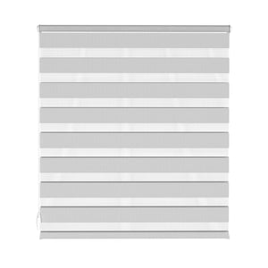 Store enrouleur double gris 90 x 100 cm