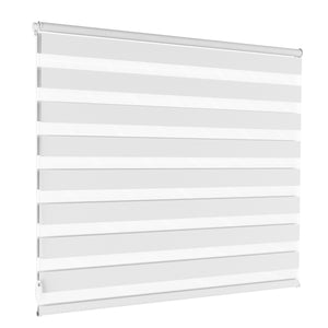 Store enrouleur double blanc 120 x 100 cm