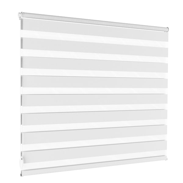 Store enrouleur double blanc 120 x 100 cm
