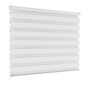 Store enrouleur double blanc 120 x 100 cm
