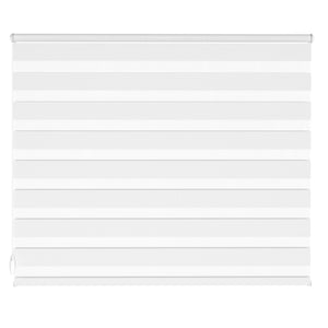 Store enrouleur double blanc 120 x 100 cm