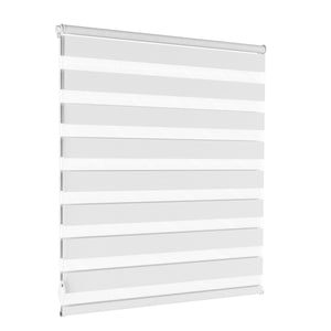 Store enrouleur double blanc 90 x 100 cm