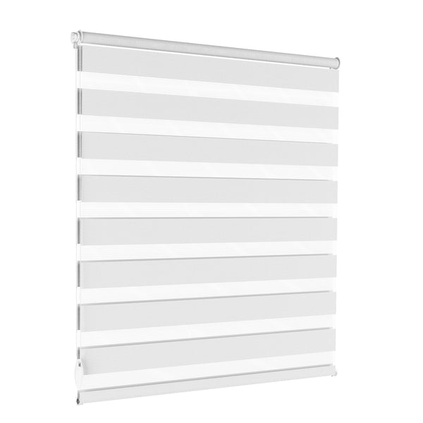 Store enrouleur double blanc 90 x 100 cm
