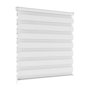 Store enrouleur double blanc 90 x 100 cm