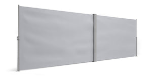 Double-sided awning 160 x 600 cm grey