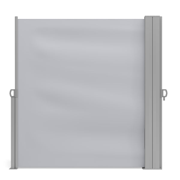 Double-sided awning 160 x 600 cm grey