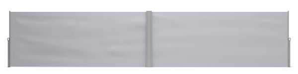 Double-sided awning 160 x 600 cm grey