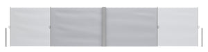 Double-sided awning 160 x 600 cm grey