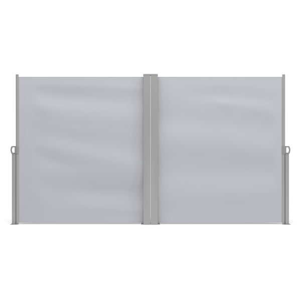 Double-sided awning 160 x 600 cm grey