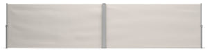 Double-sided awning 180 x 600 cm beige