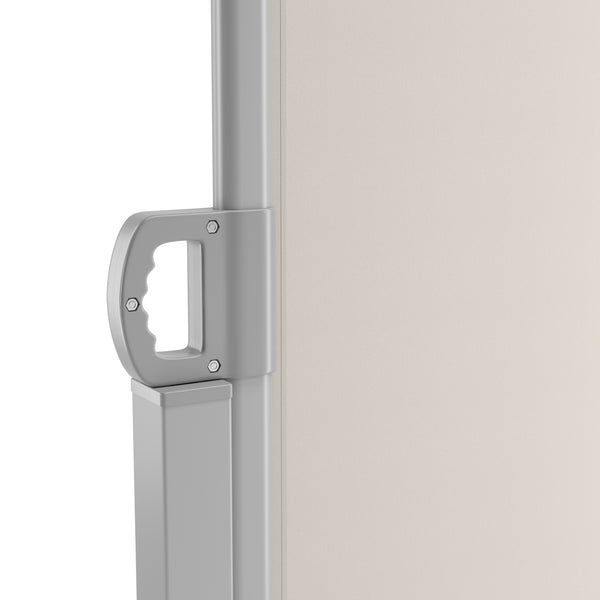 Double-sided awning 200 x 600 cm beige