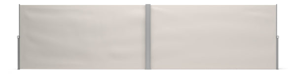 Double-sided awning 200 x 600 cm beige