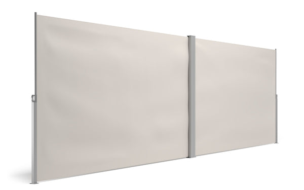 Double-sided awning 200 x 600 cm beige