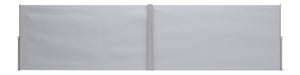Double-sided awning 200 x 600 cm grey