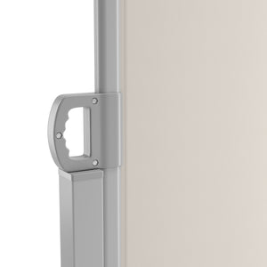 Tenda da sole bifacciale 120 x 800 cm beige