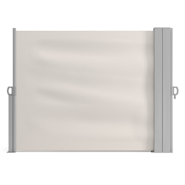 Tenda da sole bifacciale 120 x 800 cm beige