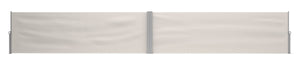Tenda da sole bifacciale 120 x 800 cm beige
