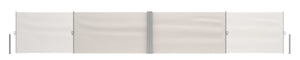 Tenda da sole bifacciale 120 x 800 cm beige