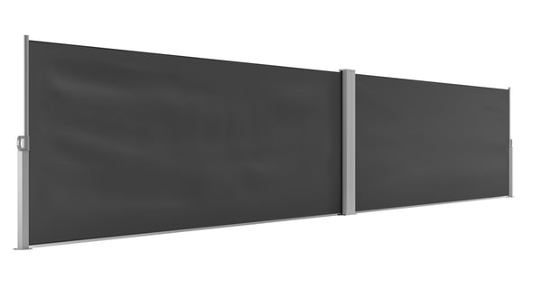 Tenda da sole bifacciale 120 x 800 cm antracite