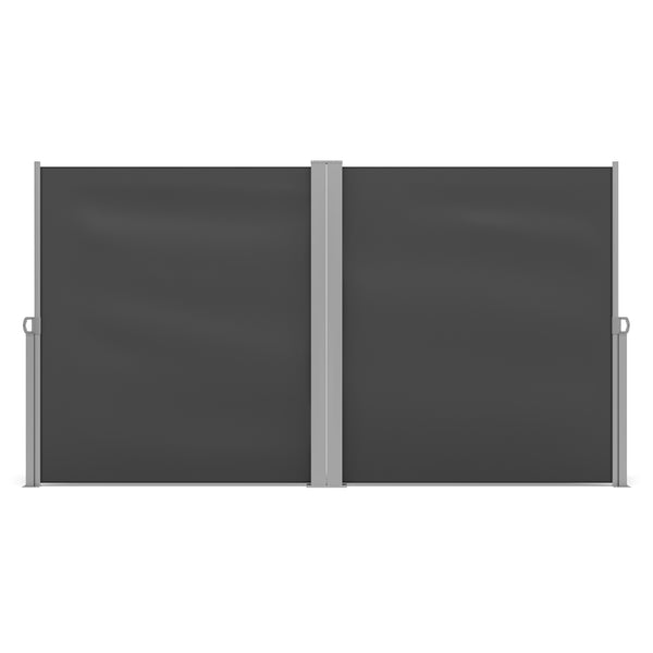 Tenda da sole bifacciale 160 x 600 cm antracite