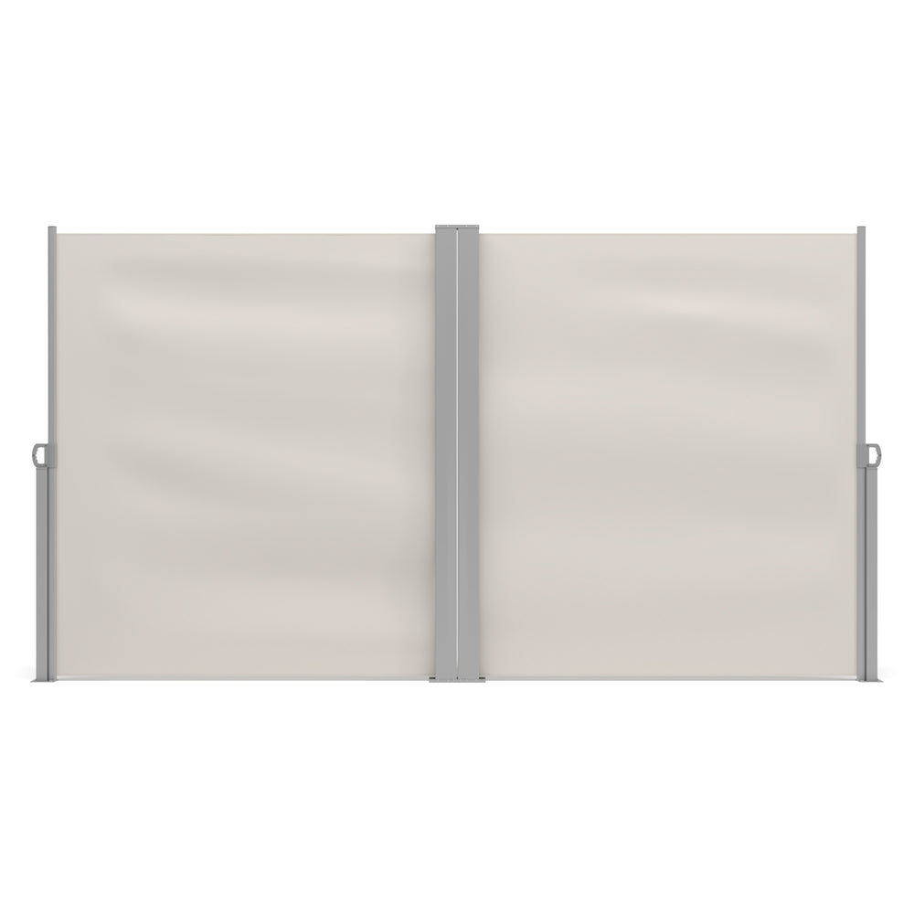 Doppelseitenmarkise 160 x 600 cm beige