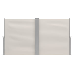 Double-sided awning 160 x 600 cm beige