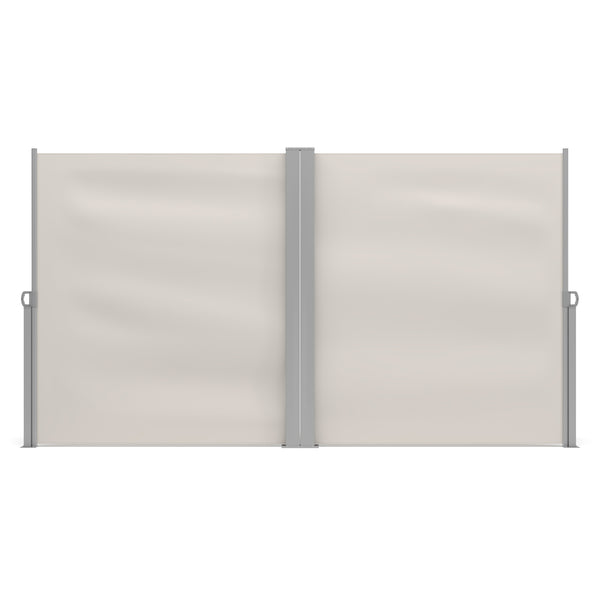 Double-sided awning 160 x 600 cm beige