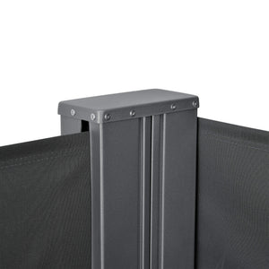 Doppelte Seitenmarkise Alcazaba 180x300cm Grau