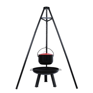 Dreibein 4-in-1 Grill mit Feuerschale