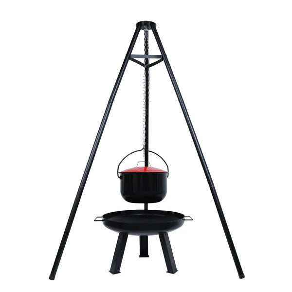 Dreibein 4-in-1 Grill mit Feuerschale