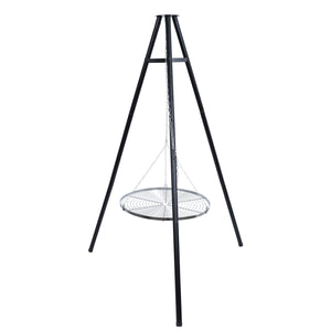 Dreibein mit Grillrost 134 x 166 cm