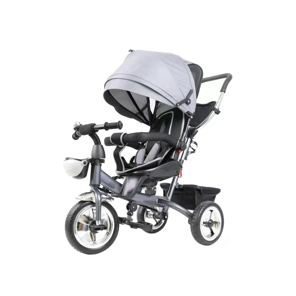 Poussette tricycle ELIA 2 en 1, anthracite