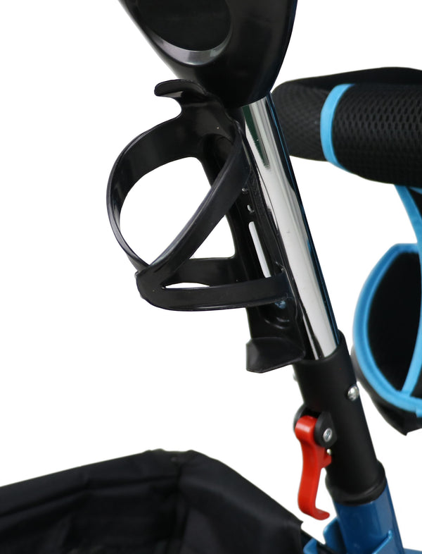 Poussette trois roues ELIA 2 en 1, bleu clair