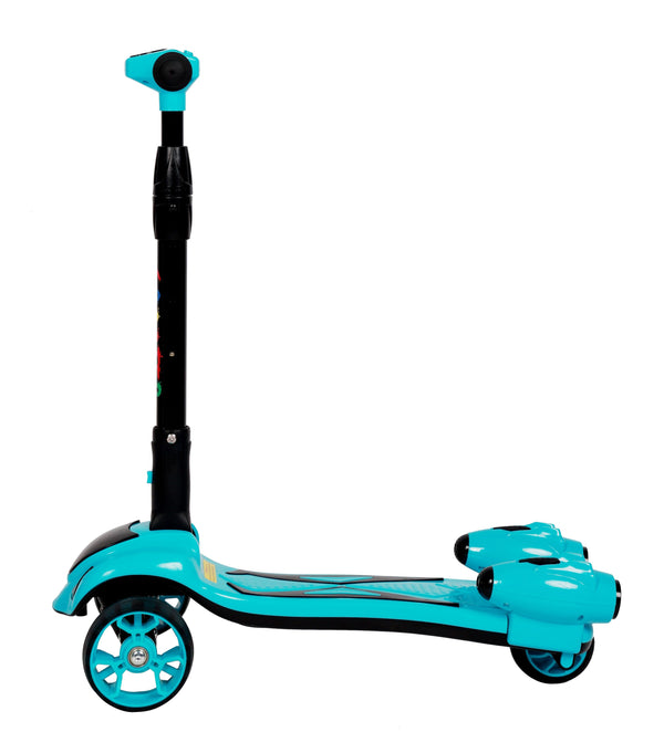 Scooter LED MUSIC Kids türkis