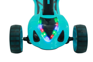Scooter LED MUSIC Kids türkis