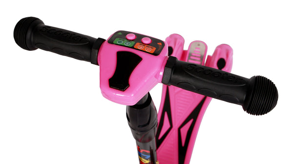 Scooter LED MUSIC Kids pink