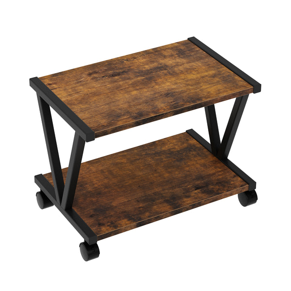 Druckerständer Vintage BONITA mit Rollen 44 x 28 x 28 cm