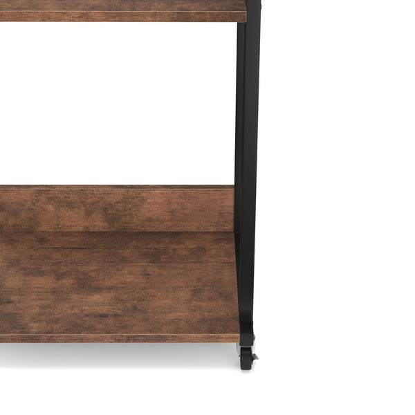 Druckerständer Vintage BONITA mit Rollen 44 x 82 x 30 cm