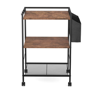 Druckerständer Vintage BONITA mit Rollen 52 x 81 x 40 cm