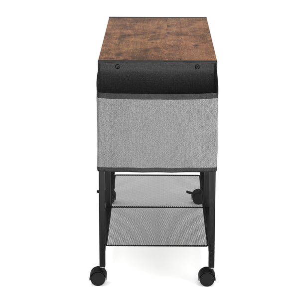 Druckerständer Vintage BONITA mit Rollen 63 x 60 x 30 cm