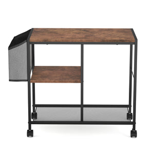 Druckerständer Vintage BONITA mit Rollen 63 x 60 x 30 cm