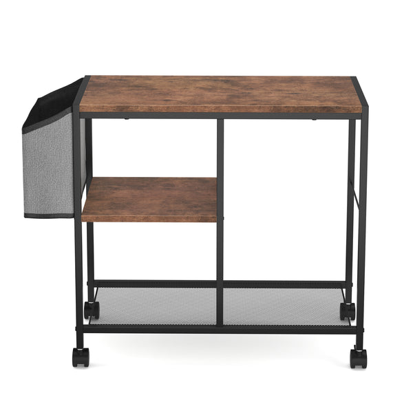 Druckerständer Vintage BONITA mit Rollen 63 x 60 x 30 cm